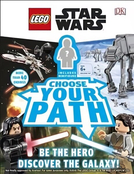 LEGO Star Wars Choose Your Path: Includes U-3PO Droid Minifigure цена и информация | Grāmatas pusaudžiem un jauniešiem | 220.lv