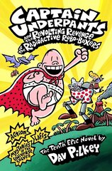 Captain Underpants and the Revolting Revenge of the Radioactive Robo-Boxers cena un informācija | Grāmatas pusaudžiem un jauniešiem | 220.lv