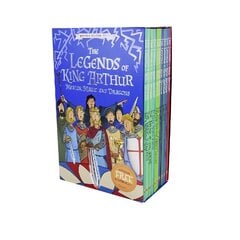 Legends of King Arthur: Merlin, Magic, and Dragons cena un informācija | Grāmatas pusaudžiem un jauniešiem | 220.lv