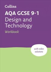 AQA GCSE 9-1 Design & Technology Workbook: Ideal for Home Learning, 2023 and 2024 Exams 2nd Revised edition cena un informācija | Grāmatas pusaudžiem un jauniešiem | 220.lv