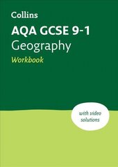 AQA GCSE 9-1 Geography Workbook: Ideal for Home Learning, 2023 and 2024 Exams 2nd Revised edition цена и информация | Книги для подростков и молодежи | 220.lv