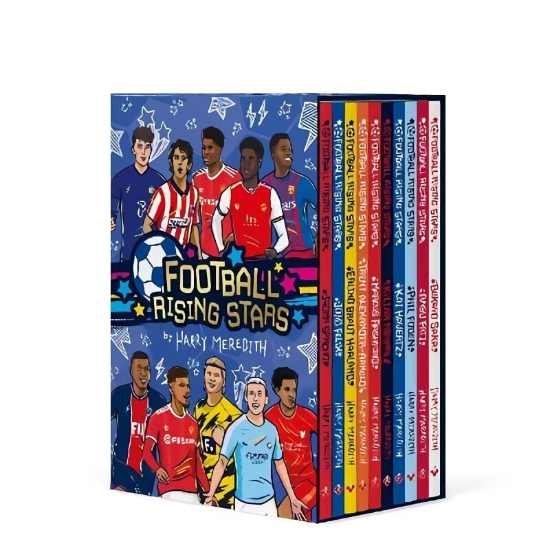 Football Rising Stars: 10 Book Box Set Leicestershire cena un informācija | Grāmatas pusaudžiem un jauniešiem | 220.lv