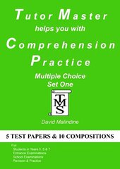 Tutor Master Helps You with Comprehension Practice, Multiple Choice Set One цена и информация | Книги для подростков  | 220.lv