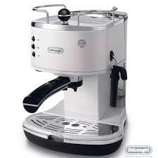 Delonghi Vintage Coffee maker  ECO311.W ICONA Pump pressure 15 bar, 1100 W, White цена и информация | Кофемашины | 220.lv