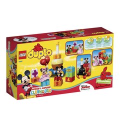 10597​ LEGO® Duplo Mickey & Minnie Birthday день рождения цена и информация | Конструкторы | 220.lv