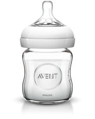 Бутылочка Philips Avent "Natural" из стекла, 120ml цена и информация | Бутылочки и аксессуары | 220.lv