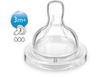 Barošanas pudeļu silikona knupīši, Philips Avent "Classic", no 3+ mēn. цена и информация | Bērnu pudelītes un to aksesuāri | 220.lv