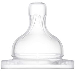 Barošanas pudeļu silikona knupīši Philips Avent "Classic", no 0 mēn. цена и информация | Бутылочки и аксессуары | 220.lv