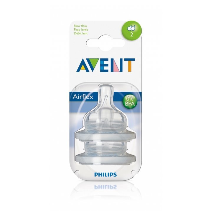 Barošanas pudeļu silikona knupīši Philips Avent "Classic", no 1+ mēn. cena un informācija | Bērnu pudelītes un to aksesuāri | 220.lv