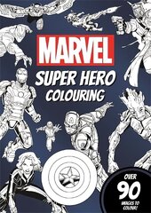 Marvel Super Hero Colouring цена и информация | Книги для самых маленьких | 220.lv