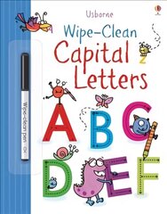 Wipe-Clean Capital Letters UK цена и информация | Книги для малышей | 220.lv