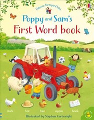 Poppy and Sam's First Word Book UK 2019 cena un informācija | Grāmatas mazuļiem | 220.lv