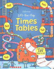 Lift-the-Flap Times Tables UK cena un informācija | Grāmatas pusaudžiem un jauniešiem | 220.lv