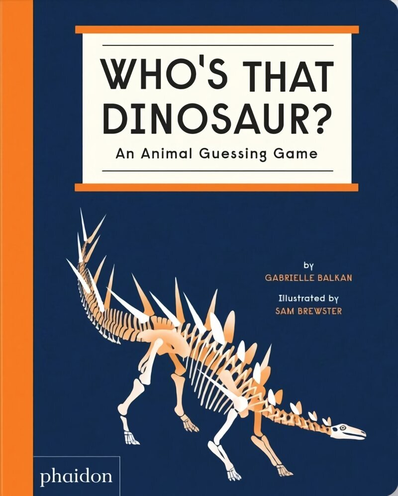 Who's That Dinosaur? An Animal Guessing Game cena un informācija | Grāmatas pusaudžiem un jauniešiem | 220.lv