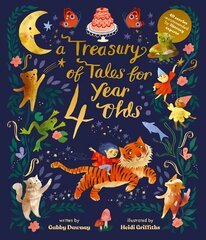 Treasury of Tales for Four-Year-Olds: 40 Stories Recommended by Literacy Experts cena un informācija | Grāmatas pusaudžiem un jauniešiem | 220.lv