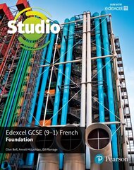 Studio Edexcel GCSE French Foundation Student Book, Foundation, Studio Edexcel GCSE French Foundation Student Book cena un informācija | Grāmatas pusaudžiem un jauniešiem | 220.lv