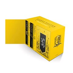 Harry Potter Hufflepuff House Editions Hardback Box Set cena un informācija | Grāmatas pusaudžiem un jauniešiem | 220.lv