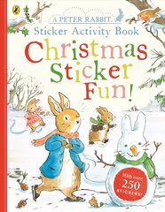 Peter Rabbit Christmas Fun Sticker Activity Book цена и информация | Книги для самых маленьких | 220.lv