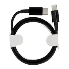 Кабель данных и заряда DCO USB-C на Lightning, для Apple iPhone 13 Mini Pro Max 1м, черный A2249, MXOK2ZM/A, OEM цена и информация | Кабели для телефонов | 220.lv