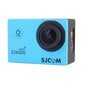 SJCam SJ4000 Wi-Fi Ūdendroša 30m Sporta Kamera 12MP 170 grādi 1080p HD 30fps 2.0" LCD Ekrāns Zila cena un informācija | Sporta kameras | 220.lv