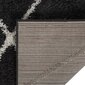 Shaggy Paklājs, krēmkrāsas/antracīta, 160x230cm, ar gariem sariem цена и информация | Paklāji | 220.lv