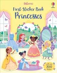 First Sticker Book Princesses cena un informācija | Grāmatas mazuļiem | 220.lv