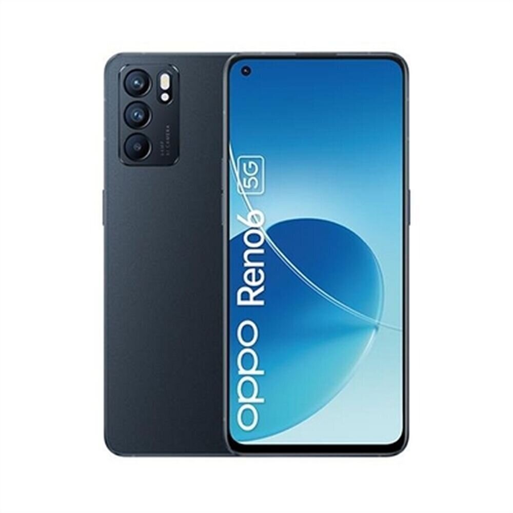 Телефон Oppo Reno 6 5G 8/128 GB Black цена | 220.lv