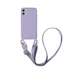 Apvalks Cross-Body ar siksniņu priekš iPhone 11 Pro (5,8″) – Violets cena un informācija | Telefonu vāciņi, maciņi | 220.lv