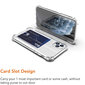 CARD caurspīdīgs apvalks priekš iPhone X/Xs (5,8″) – Rozā cena un informācija | Telefonu vāciņi, maciņi | 220.lv