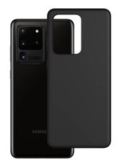 Maciņš 3mk Matt Case Samsung S916 S23 Plus 5G melns cena un informācija | Telefonu vāciņi, maciņi | 220.lv