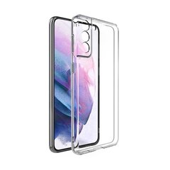 Hallo Clear Case 2mm Aizmugurējais silikona apvalks Samsung Galaxy S21FE Caurspīdīgs cena un informācija | Telefonu vāciņi, maciņi | 220.lv