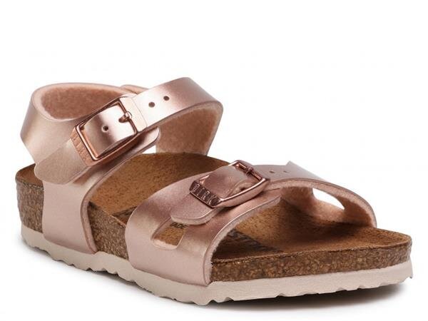 Pludmales čības birkenstock rio kids bf 1012519 cena un informācija | Bērnu čības, maiņas apavi | 220.lv