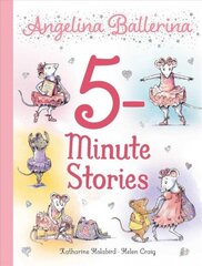 Angelina Ballerina 5-Minute Stories цена и информация | Книги для самых маленьких | 220.lv