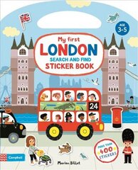 My First Search and Find London Sticker Book cena un informācija | Grāmatas mazuļiem | 220.lv