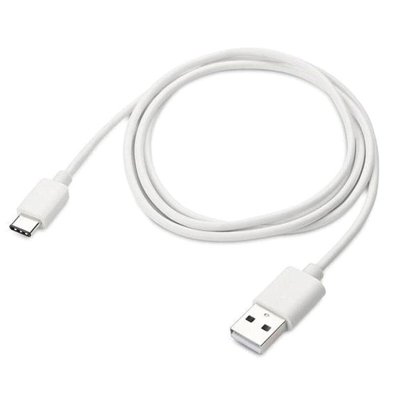 DCO Durable TPE Universāls USB uz USB-C (Type-C) Datu un ātrās 2.4A Uzlādes Kabelis 1m Balts цена и информация | Savienotājkabeļi | 220.lv