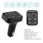 Moduliators Riff CAR-B2 Bluetooth FM / MP3 raidītājs Automašīnas lādētājs 2x USB QC3.0 3.1A/1A Melns cena un informācija | FM Modulatori | 220.lv