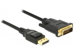 Delock 85315, DVI-D, DisplayPort, 5 m cena un informācija | Kabeļi un vadi | 220.lv