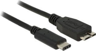 Delock USB Type-C(M)-USB Micro BM 3.1, 50 cm cena un informācija | Kabeļi un vadi | 220.lv