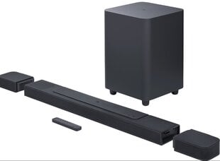 JBL Bar 1000, 7.1.4, black - Soundbar cena un informācija | Mājas akustika, Sound Bar sistēmas | 220.lv