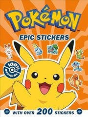 Pokemon Epic stickers цена и информация | Книги для подростков  | 220.lv