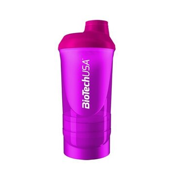 Šeikeris Biotech Smartshake (Magenta), 600 ml cena un informācija | Ūdens pudeles | 220.lv