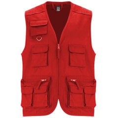 Darba veste VENERA sarkana cena un informācija | Vīriešu vestes | 220.lv