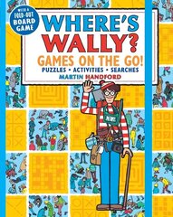 Where's Wally? Games on the Go! Puzzles, Activities & Searches cena un informācija | Grāmatas mazuļiem | 220.lv