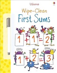 Wipe-Clean First Sums cena un informācija | Grāmatas mazuļiem | 220.lv