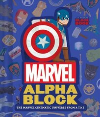 Marvel Alphablock: The Marvel Cinematic Universe from A to Z Media Tie In cena un informācija | Grāmatas mazuļiem | 220.lv
