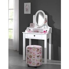 Туалетный столик Aatrium Amori, белый цвет цена и информация | Туалетные столики | 220.lv