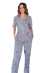 Пижама Cotpark 19006, голубая цена и информация | Женские пижамы, ночнушки | 220.lv