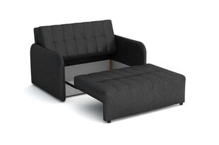 Dīvāns/gulta IVA 2 GRAND, tumši pelēks cena un informācija | Dīvāni | 220.lv