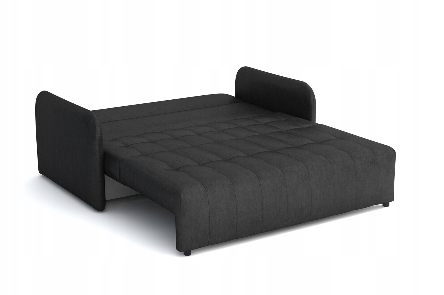 Dīvāns/gulta IVA 3 GRAND, tumši pelēks cena un informācija | Dīvāni | 220.lv