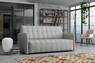 Dīvāns/gulta IVA 3 GRAND, gaiši pelēks цена и информация | Диваны | 220.lv